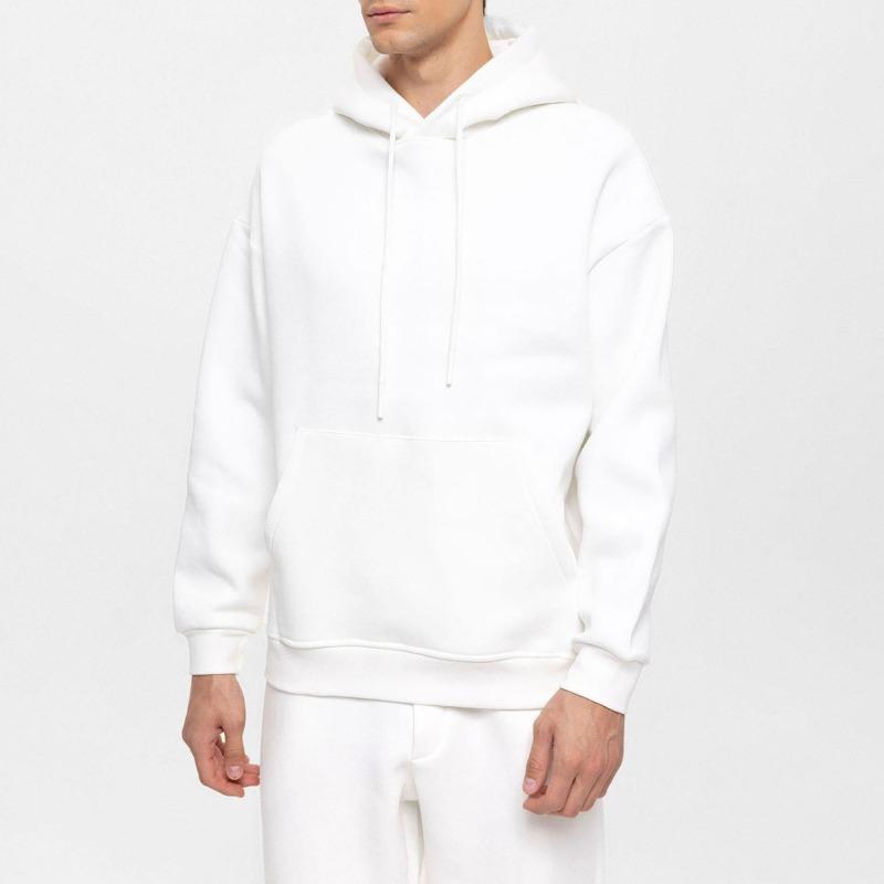 Custom Men's Tracksuit with Pullover Hoodie | Lightweight Cotton Fleece 240-280GSM | Solid Color Sports Team Wear OEM Manufacturer Sialkot Pakistan