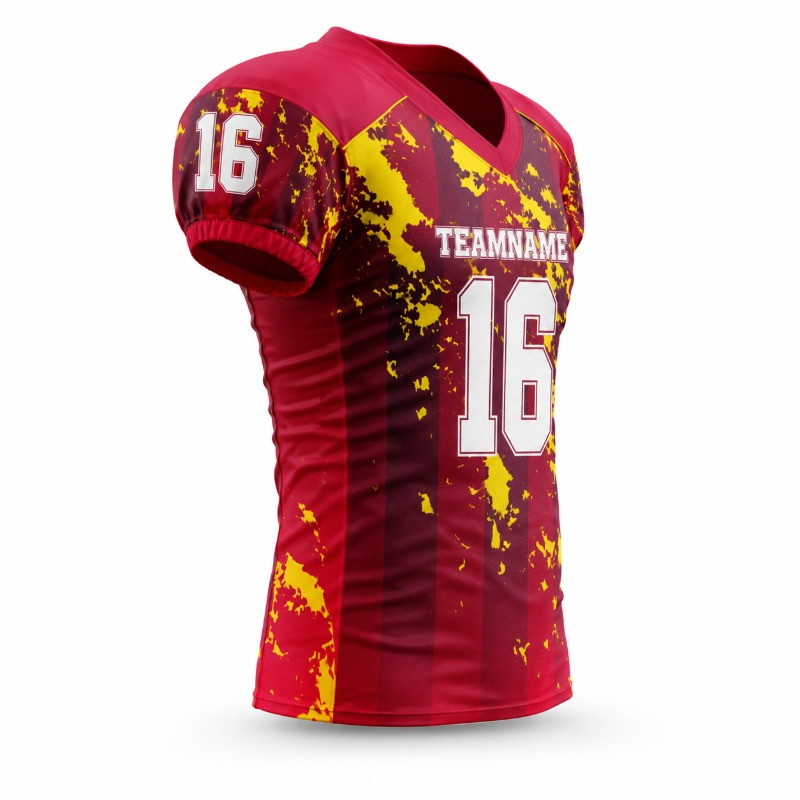 Custom American Football Jerseys Manufacturer | Sublimated Team Wear, Mesh & Breathable Fabric | Bulk OEM ODM Orders | Made in Sialkot