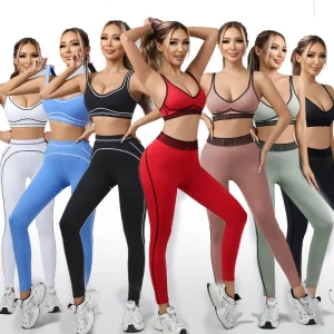 Women's High-Waisted Seamless Yoga Set - Antibacterial, Breathable, Recyclable Leopard Print/Solid Color Reversible Plus Size Shorts/Leggings