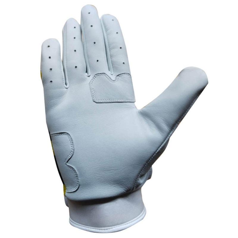 Custom Men Women Golf Polo Gloves Genuine Leather Back Foamy Mesh Touchscreen Compatible Non-Slip Horse Rider Gloves Sizes Youth