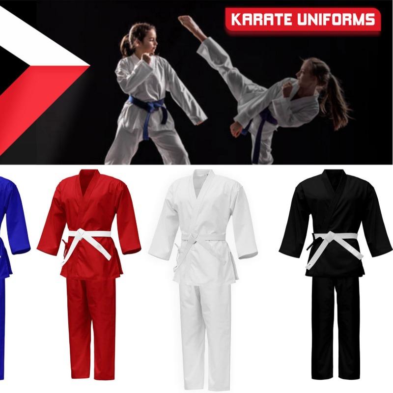 Wholesale Custom Logo Karate Uniform Judo BJJ Gi 100% Cotton Durable Breathable OxLip Brand All Sizes