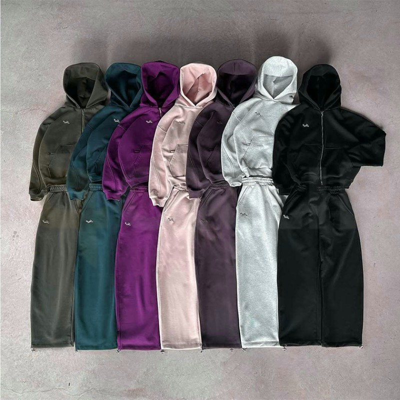 Wholesale Custom High GSM Sweat Suit