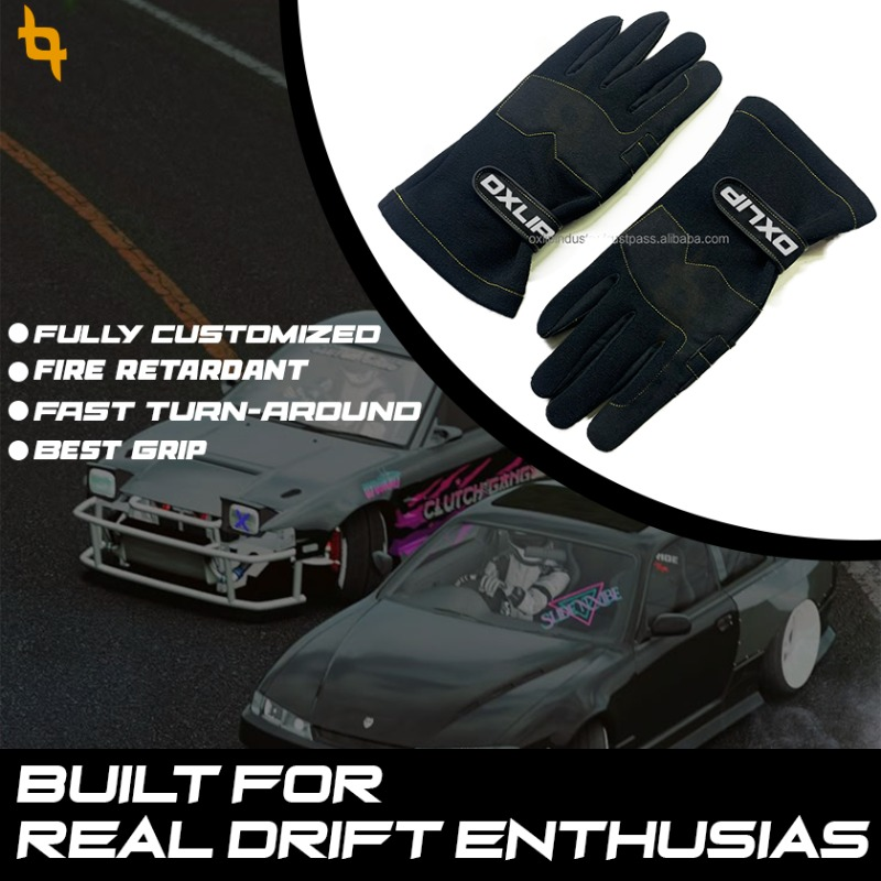 Custom Car Racing Gloves