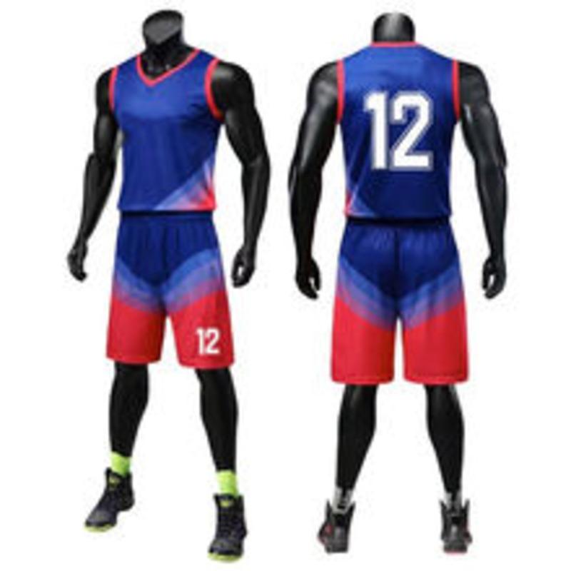 Unisex Sleeveless Basketball Jersey Shorts Set Breathable Quick Dry