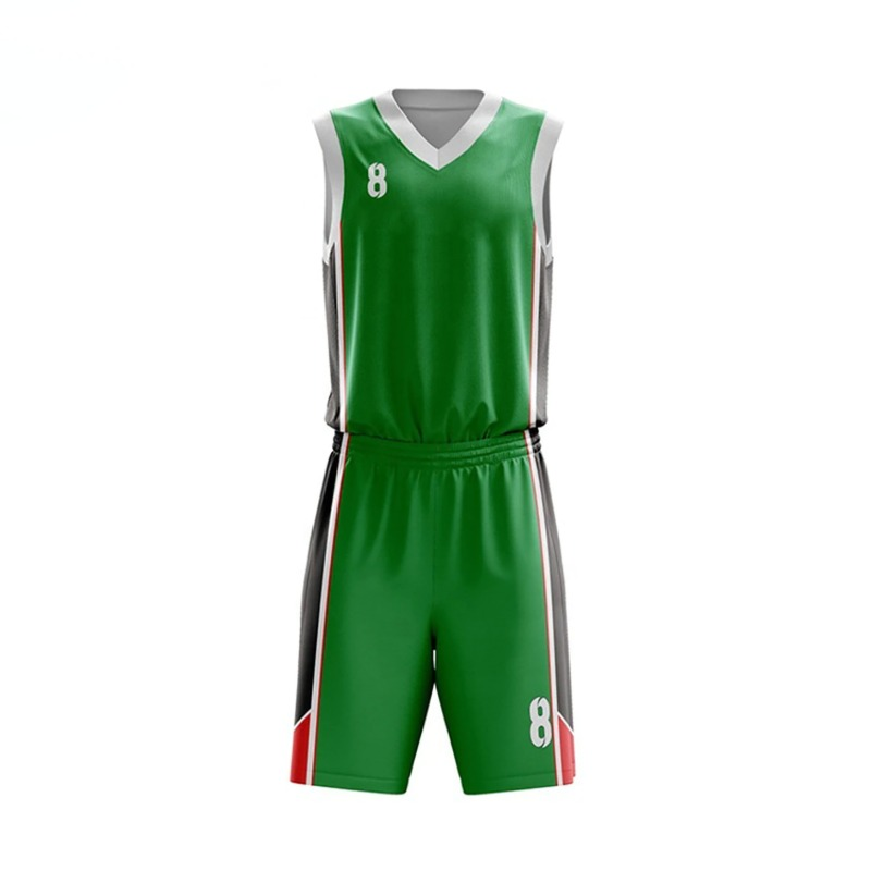 Breathable Sports Wear Custom Made Your Own Design Light Weight Polyester Material Basketball Uniform