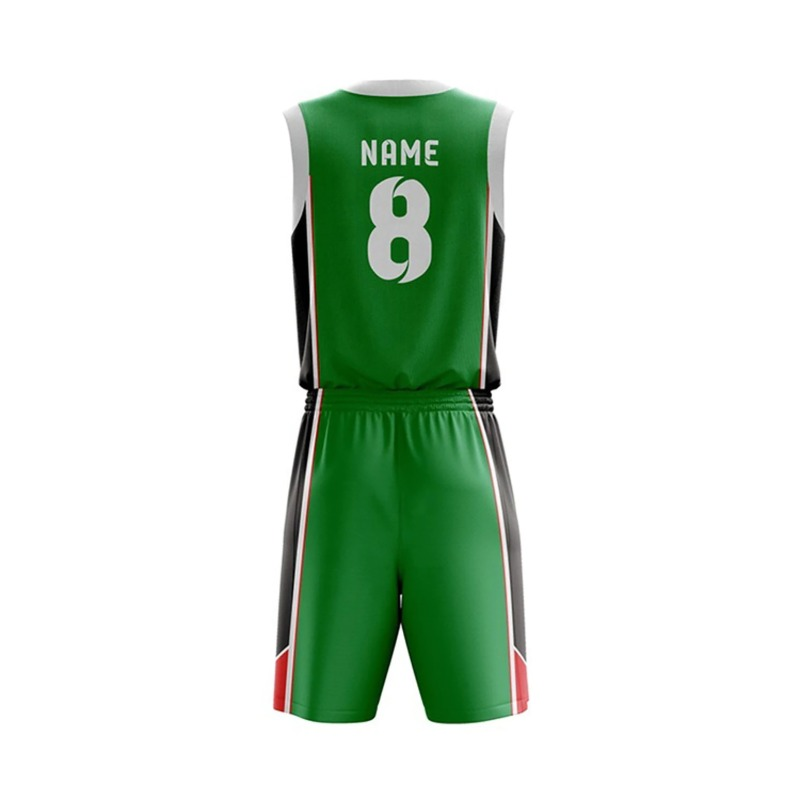 Breathable Sports Wear Custom Made Your Own Design Light Weight Polyester Material Basketball Uniform