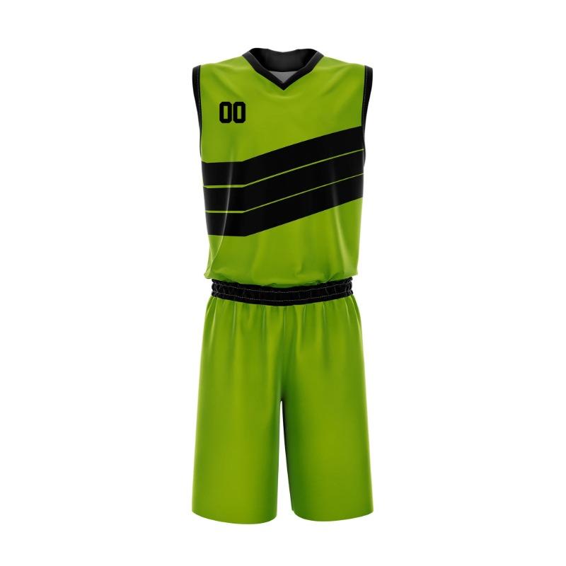 Breathable Unisex Sleeveless Basketball Jersey Shorts Set