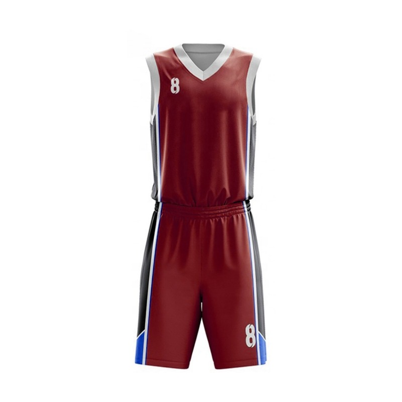 Sports Wear 2026 Custom Made Your Own Design Light Weight Polyester Material Basketball Uniform