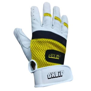 Custom Men Women Golf Polo Gloves Genuine Leather Back Foamy Mesh Touchscreen Compatible Non-Slip Horse Rider Gloves Sizes Youth