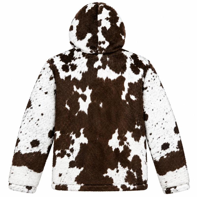 Cow Print Jacket & Shorts Co-Ord Set