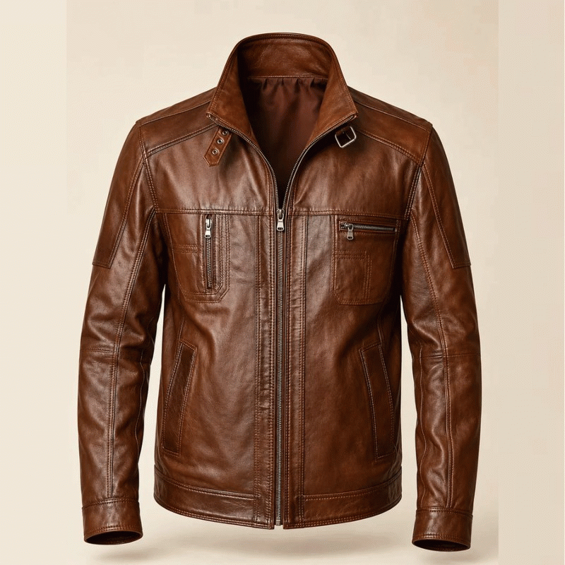 CLASSIC LEATHER JACKET