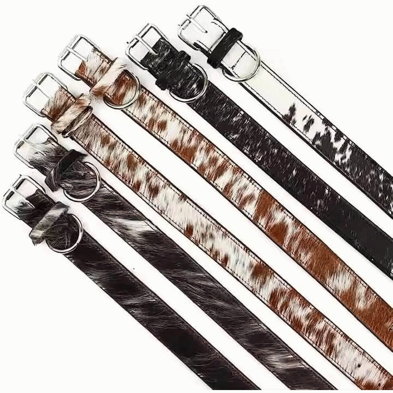 HAIR-ON LEATHER BELT