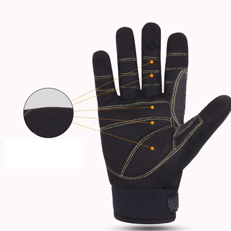 Heavy-Duty Impact Protection Work Gloves