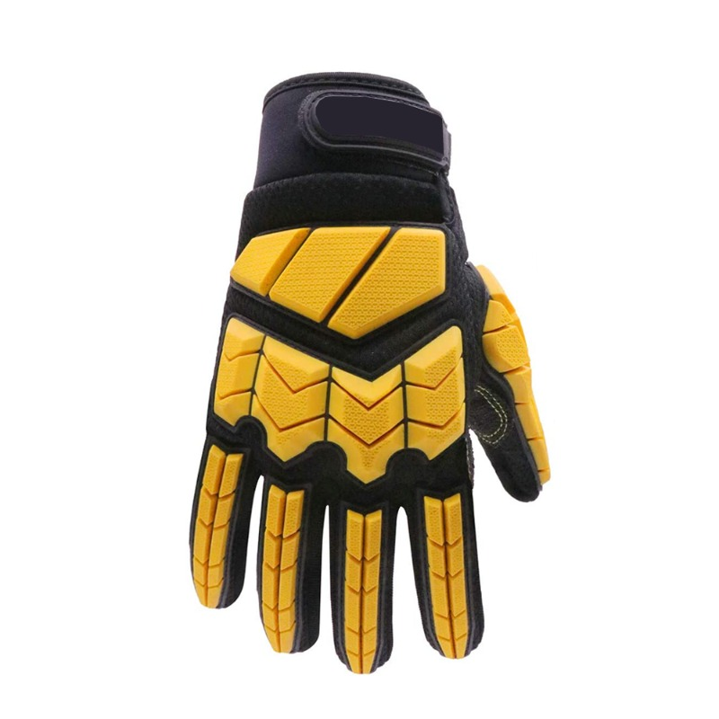 Heavy-Duty Impact Protection Work Gloves