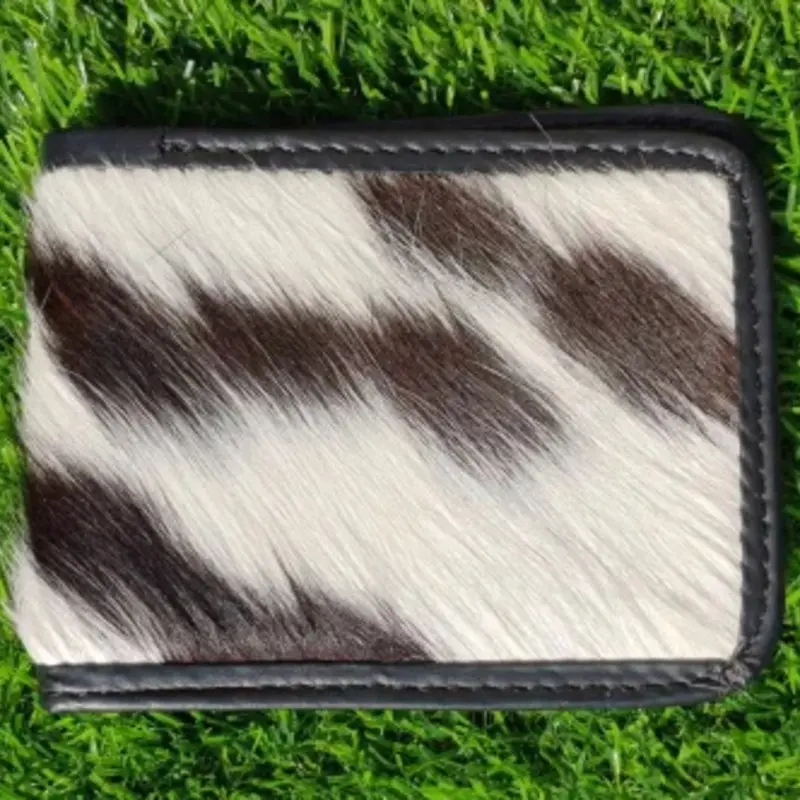 Cowhide Leather Bifold Wallet