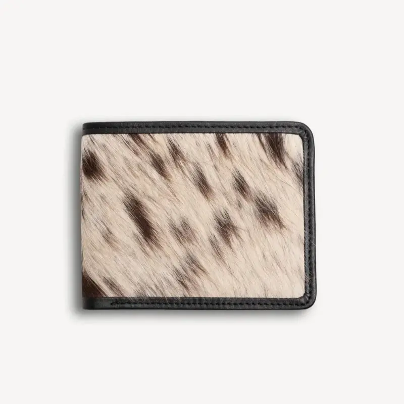 Cowhide Leather Bifold Wallet