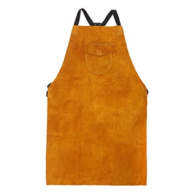 HEAVY DUTY LEATHER WELDING APRON