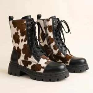 Luxury Genuine Cowhide Leather Boots for Men and Women
