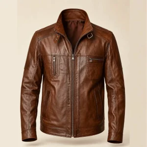 CLASSIC LEATHER JACKET