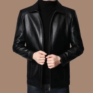 Men’s Classic Leather Jacket