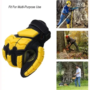 Heavy-Duty Impact Protection Work Gloves