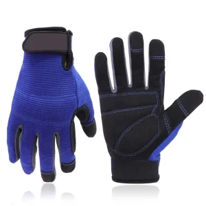 Foam Padded Knuckle Work Gloves