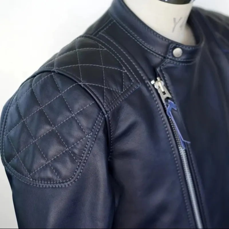 Premium Cowhide Leather Biker Jacket