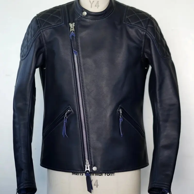 Premium Cowhide Leather Biker Jacket