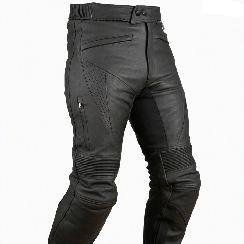 Motorbike Leather Pants – Premium Motorcycle Riding Trousers