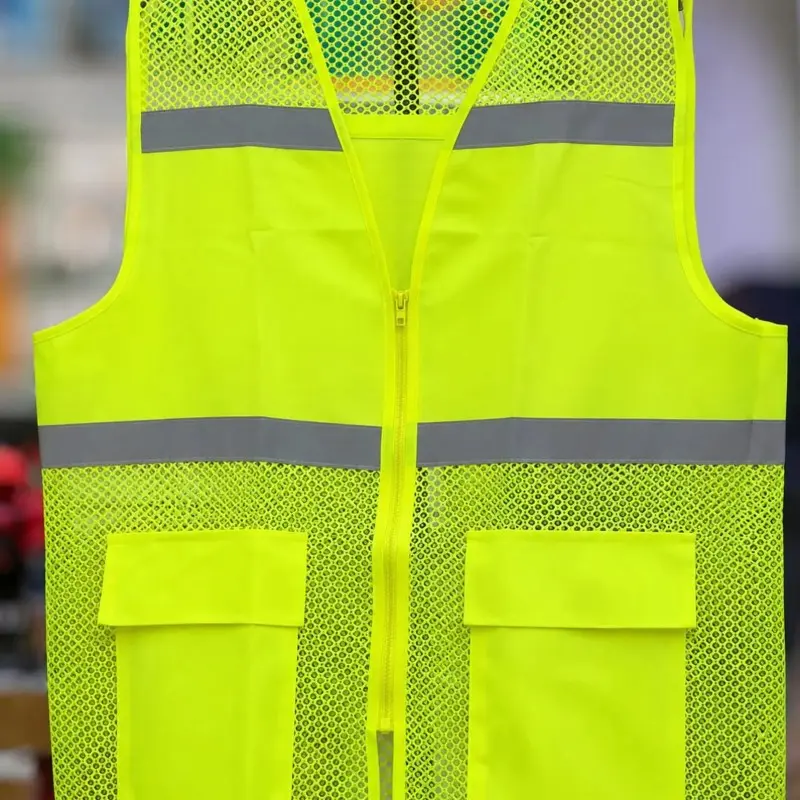 Custom High Visibility Reflective Safety Vest