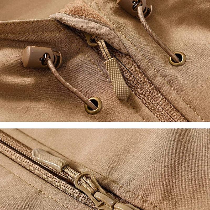 Men's  Military Tactical Soft Shell Jacket Coat,
