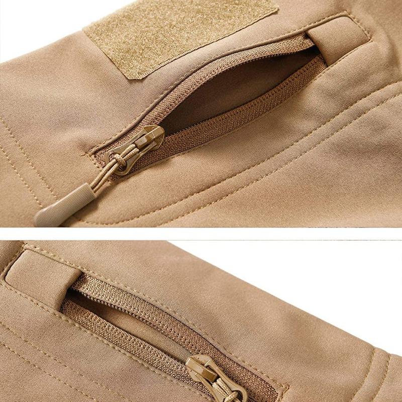 Men's  Military Tactical Soft Shell Jacket Coat,