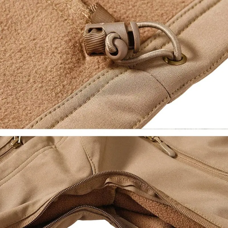 Men's  Military Tactical Soft Shell Jacket Coat,
