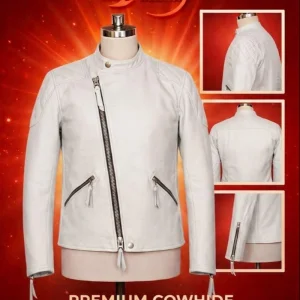 Premium Cowhide Leather Biker Jacket