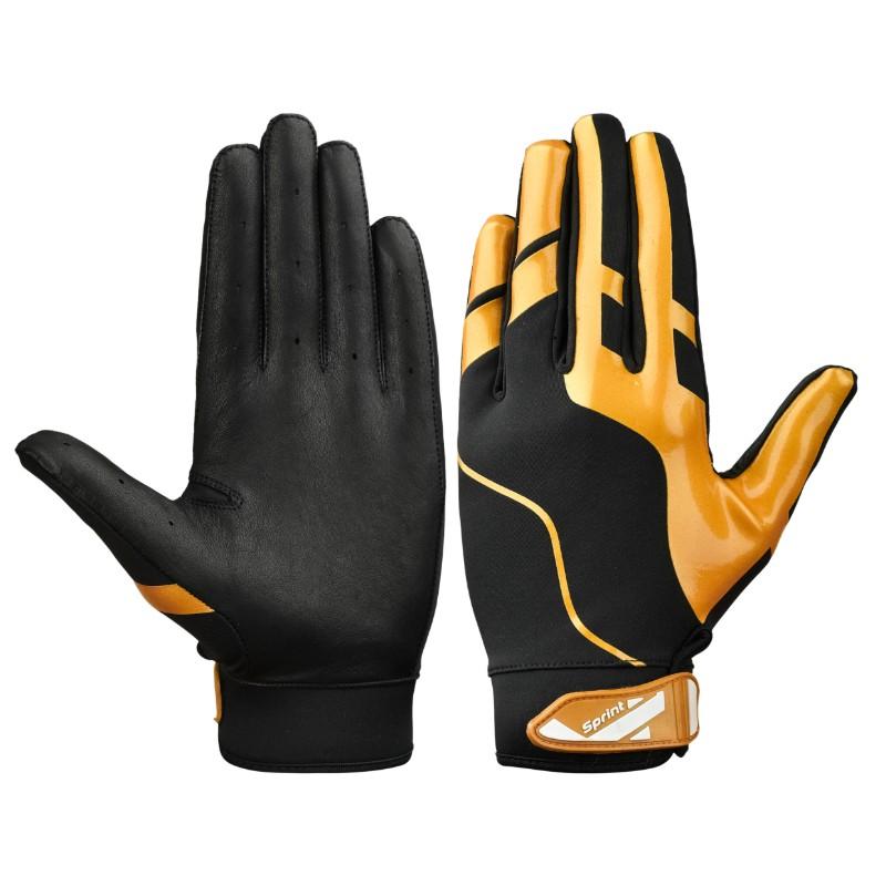 Baseball Competitive Gloves with Breathable Polyester Fabric