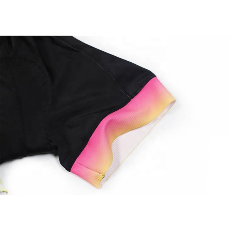 Custom Design Team Cycling Jersey UV Protection Performance Biking Apparel