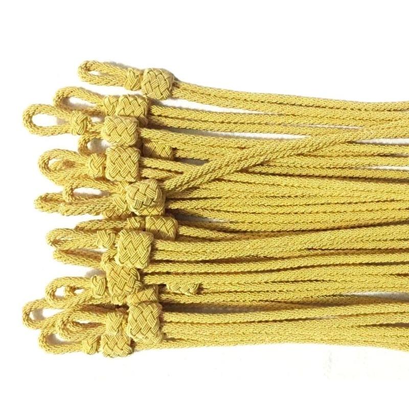 High Quality Handmade Cap Cord Twisted Ceremonial Uniform Dress Hat Cord Ceremonial Uniform Braided Hat Cord