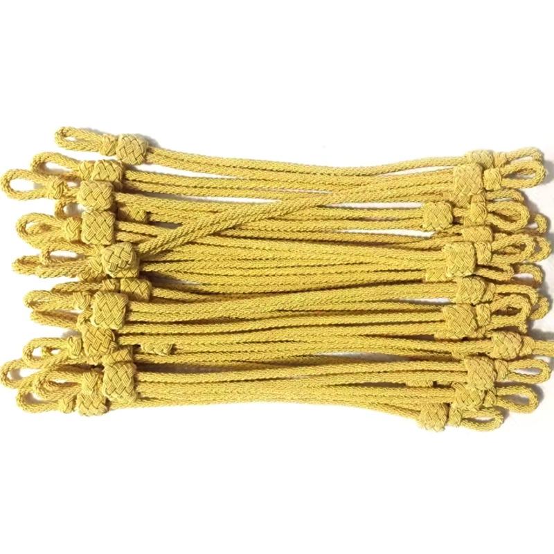 High Quality Handmade Cap Cord Twisted Ceremonial Uniform Dress Hat Cord Ceremonial Uniform Braided Hat Cord