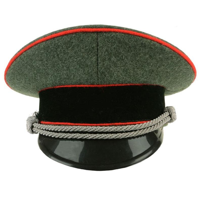 Custom Military Officer Peaked Cap – Ceremonial Service Visor Cap, Dress Uniform Headwear & Parade Caps