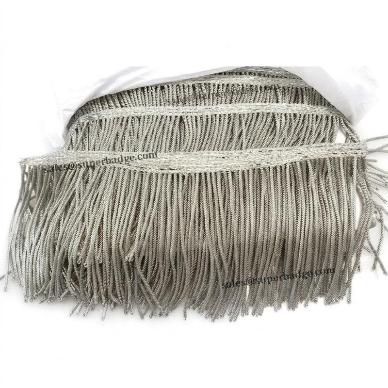 Custom Altar & Ecclesiastical Silver Fringe – Premium Church Vestment Trimming