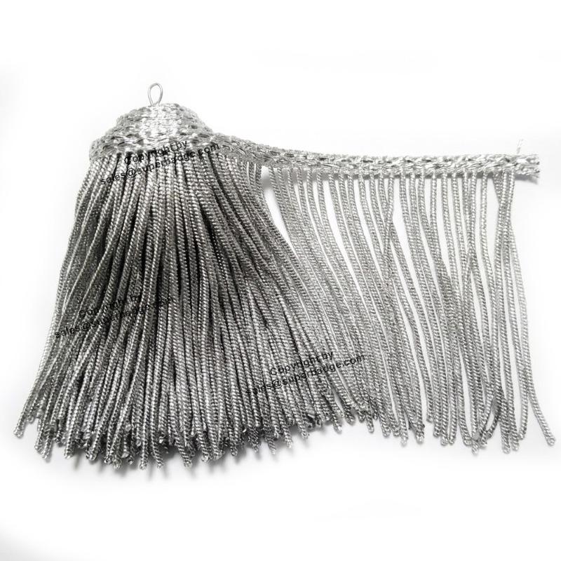 Custom Altar & Ecclesiastical Silver Fringe – Premium Church Vestment Trimming