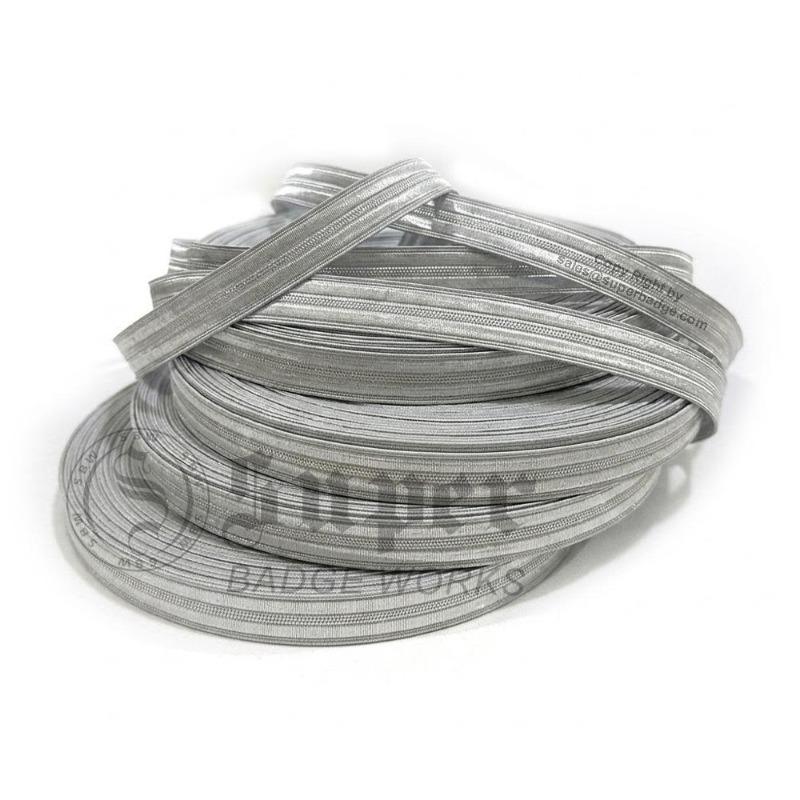 Custom Silver Naval Braid Lace – Silver Bullion Metallic Wire Sleeve Rank Trim, Officer Uniform Cuff Lace & Maritime Regalia Trimmings