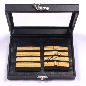 Custom Airline Pilot Epaulettes – Captain &amp; First Officer Shoulder Boards, Flight Attendant Ranks &amp; Commercial Aviation Uniform Accoutrements
