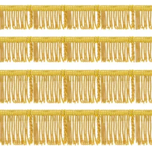 Custom Gold Bullion Fringe Trim – Metallic Wire Flag, Banner &amp; Sash Fringe