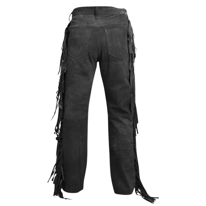 Mens Suede Leather Pants