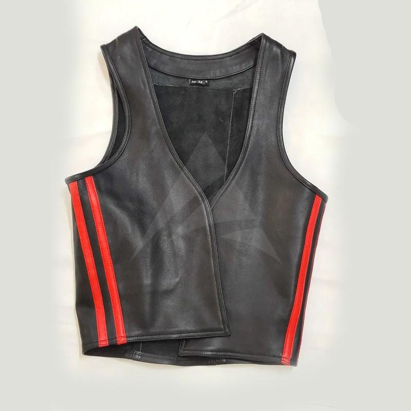 Mens Leather Vests
