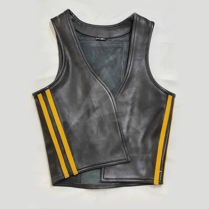 Mens Leather Vests