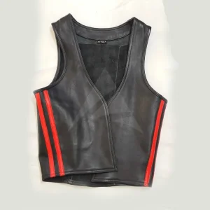 Mens Leather Vests