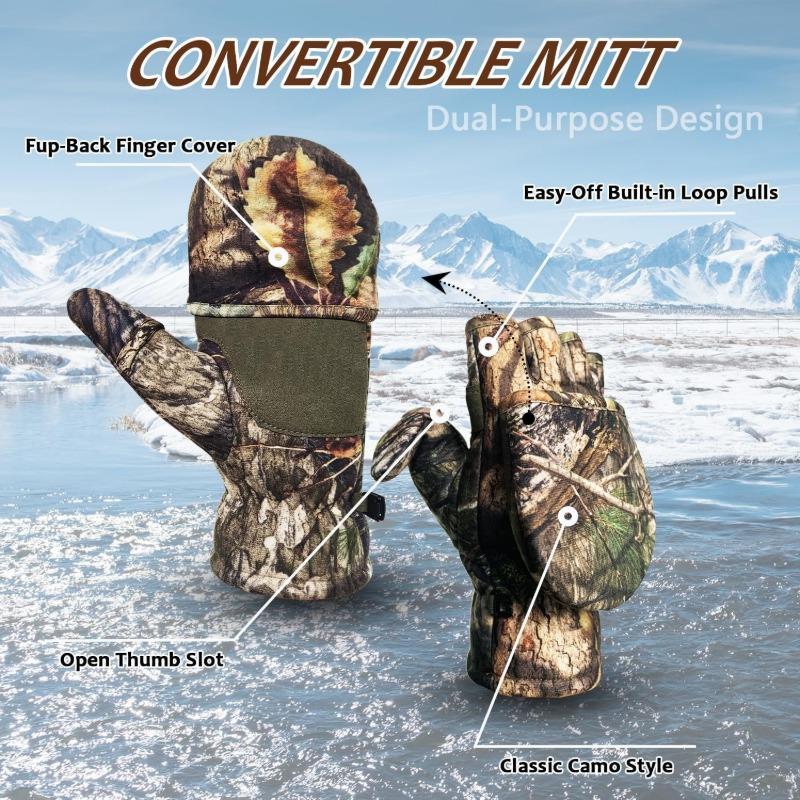 Flip-Mitt Hunting Gloves Manufacturer | Camo, Waterproof