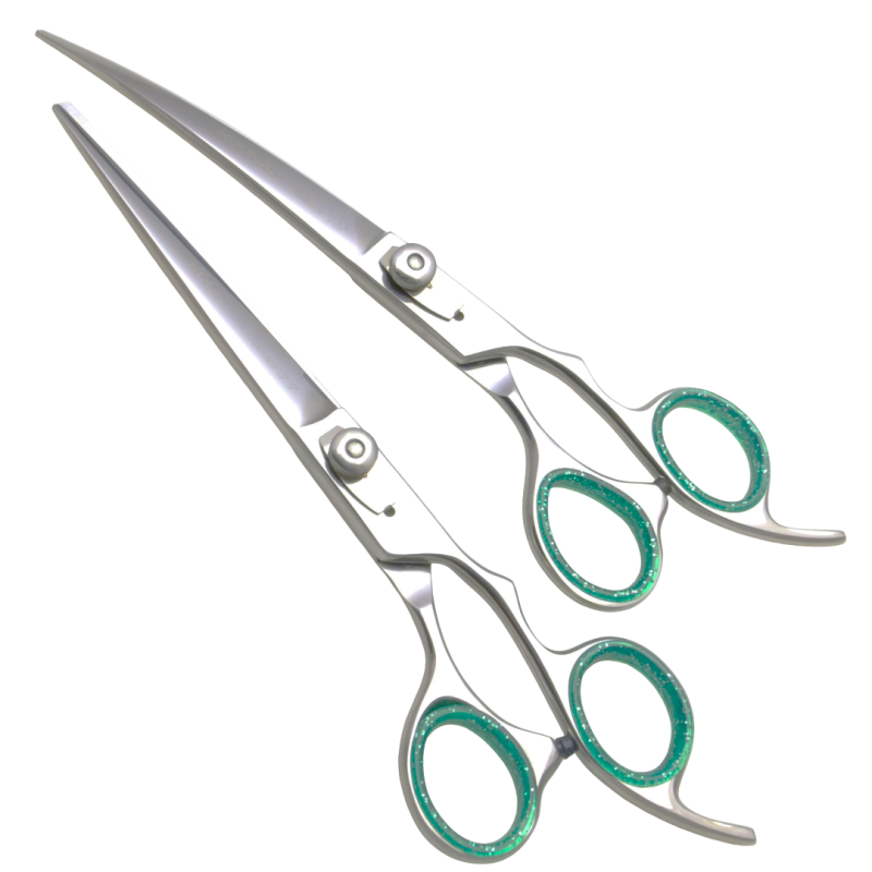 Mirror Finish Handmade Professional Grooming Scissors - Crafted from Finest Stainless Steel J2/420 for Professionals, Students and Home Users